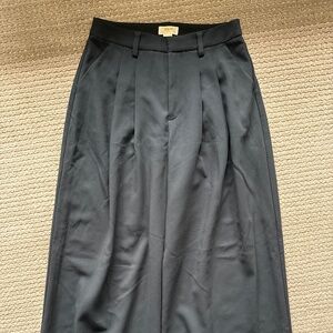 Anthropologie Maeve Avery Plated wide leg